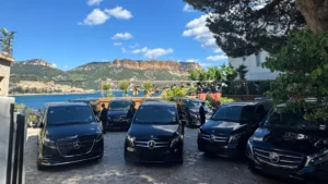 Mise à disposition de van Mercedes pour un événement à Cassis